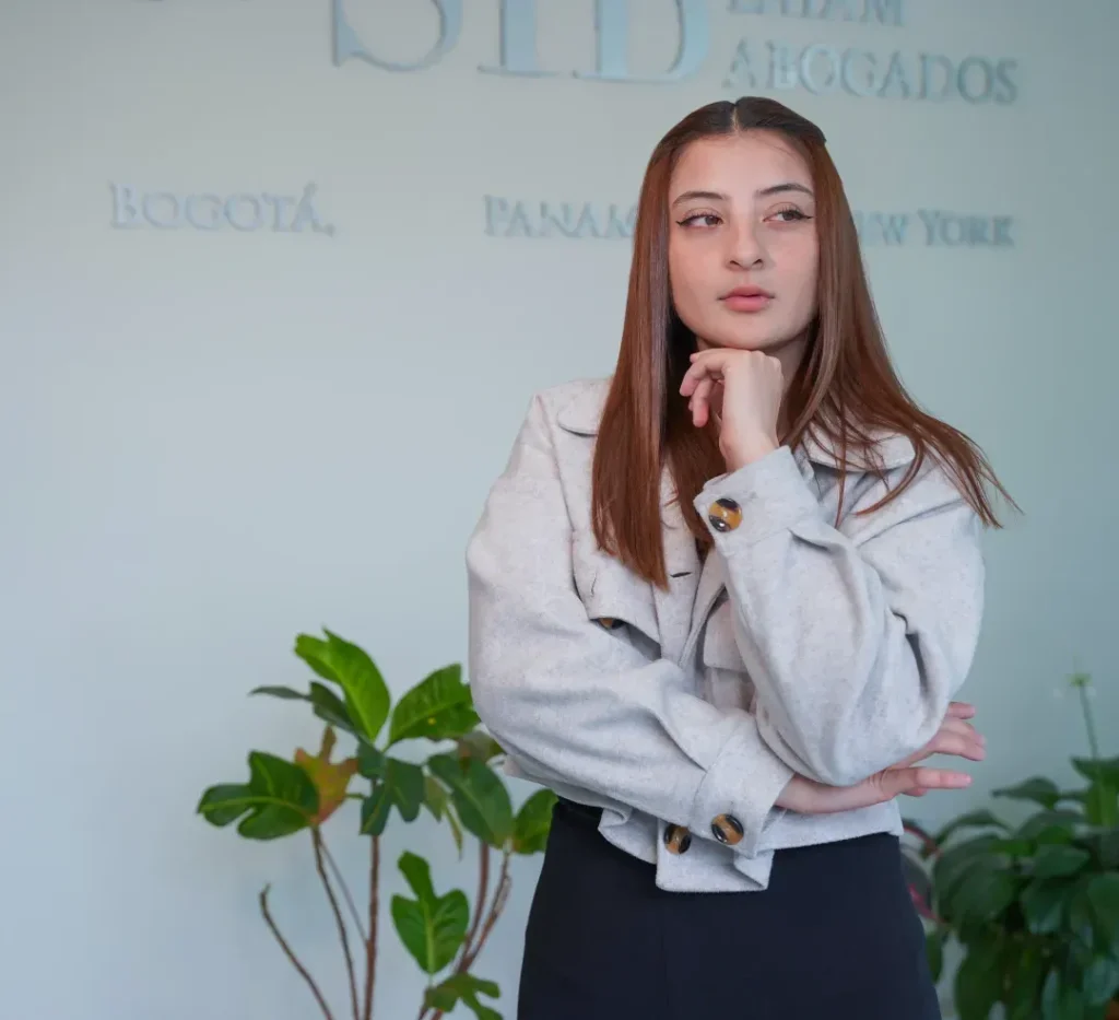 Integrante del equipo de Immigration Latam en la oficina