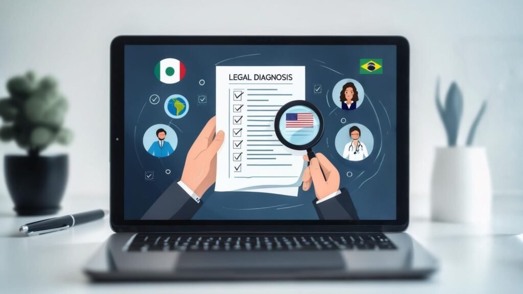 Plan migratorio y empresarial en pantalla
